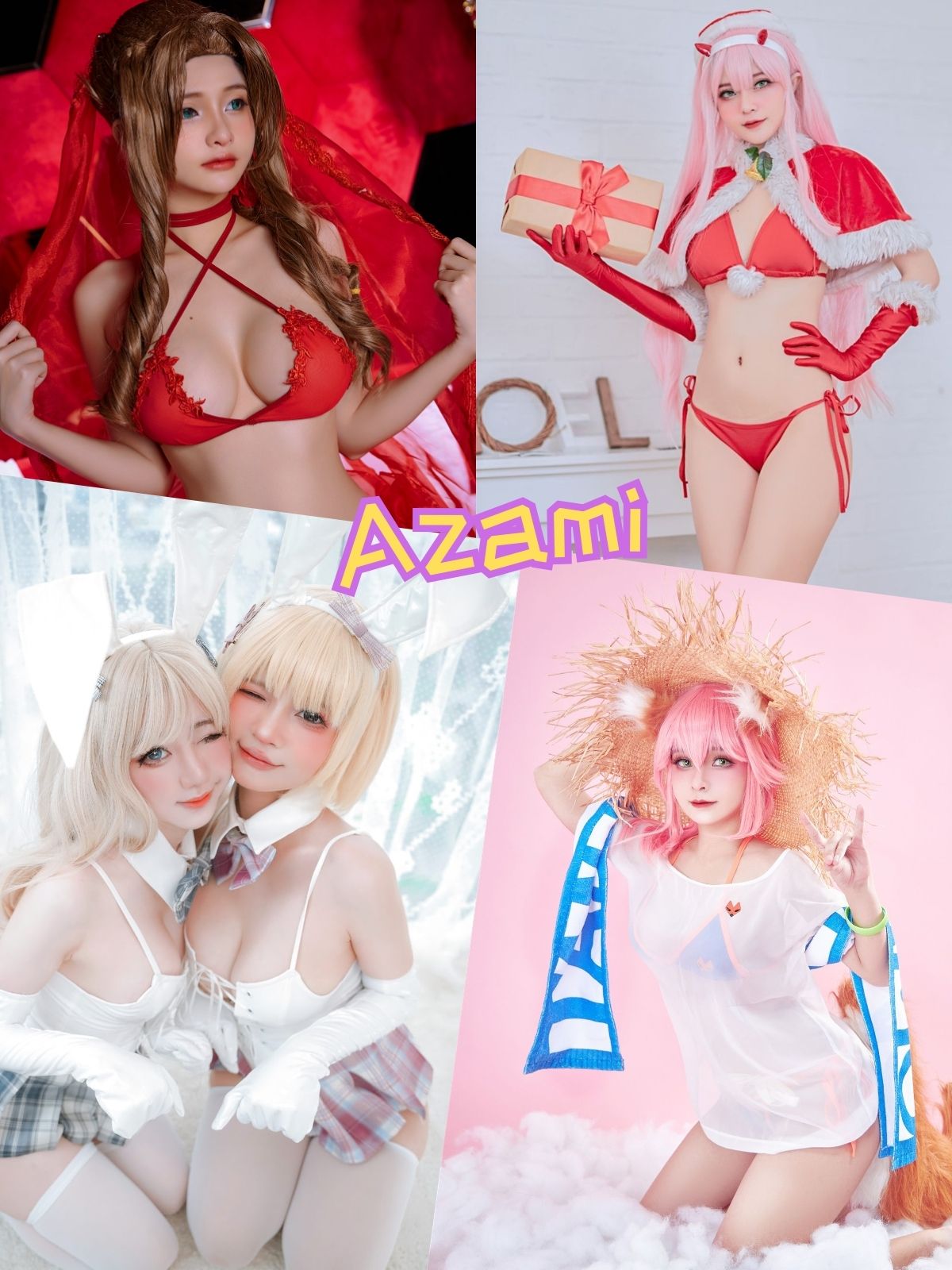 Azami 白丝厨娘 写真图片以及视频资源合集