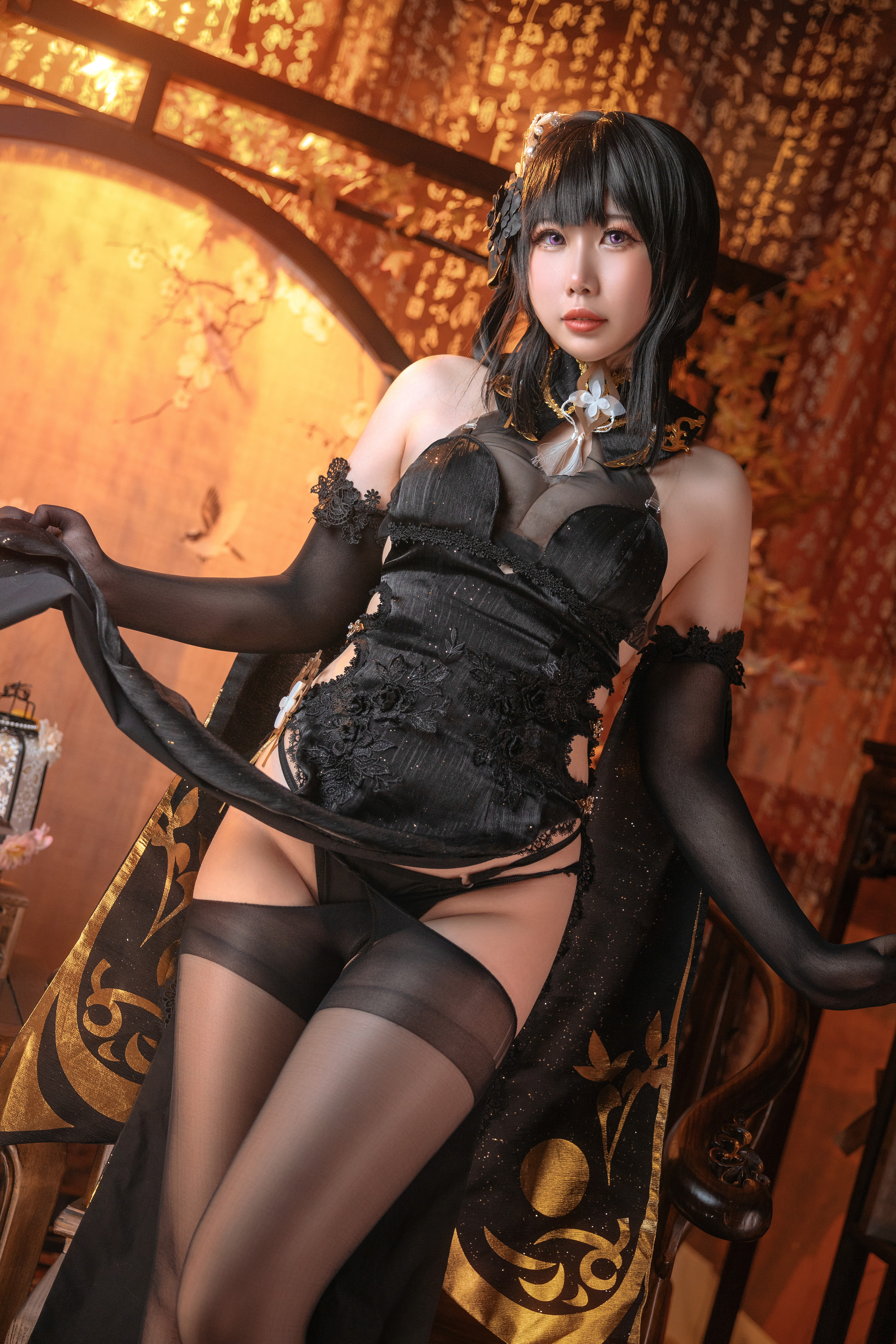 九言 旗袍黑丝Cosplay写真高清合集下载 九言 旗袍黑丝Cosplay写真高清合集下载