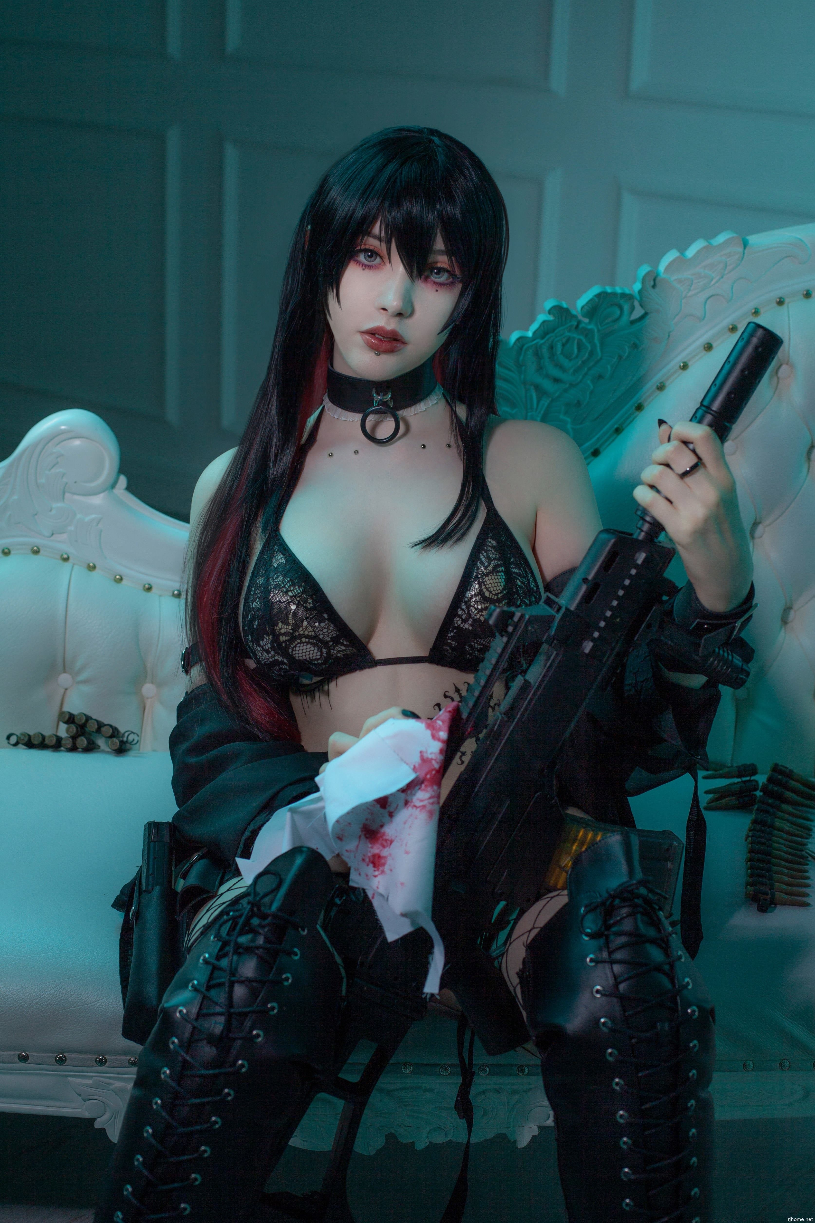 SayatheFox 浴室性感魅惑写真套图合集下载