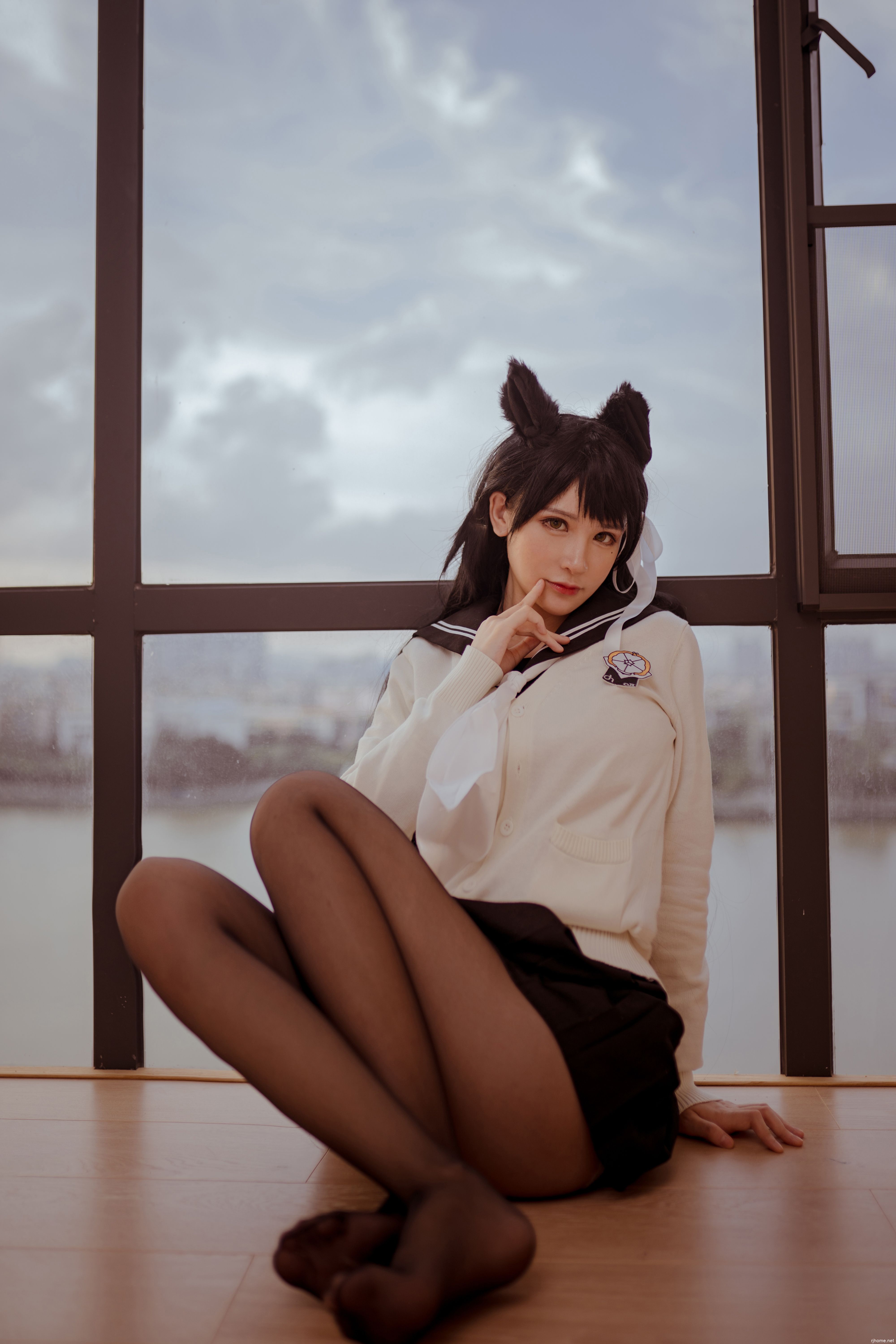 小野妹子w  校服双马尾自拍福利写真图片合集下载