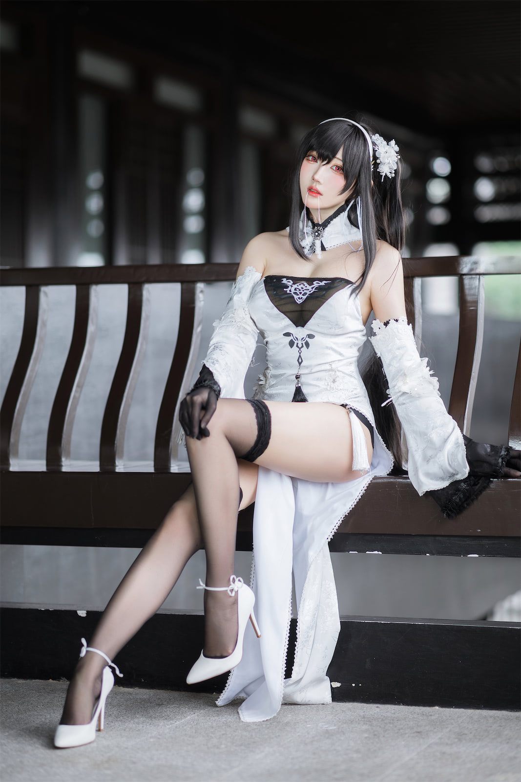 瓜希酱 泳装Cosplay写真套图合集下载