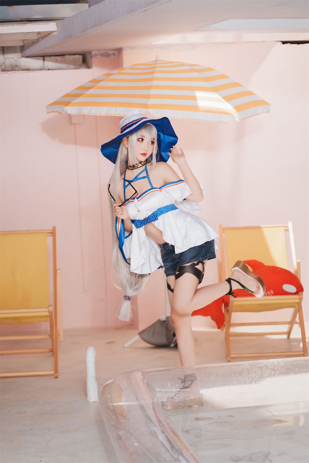 面饼仙儿 浴缸黑丝写真套图合集下载