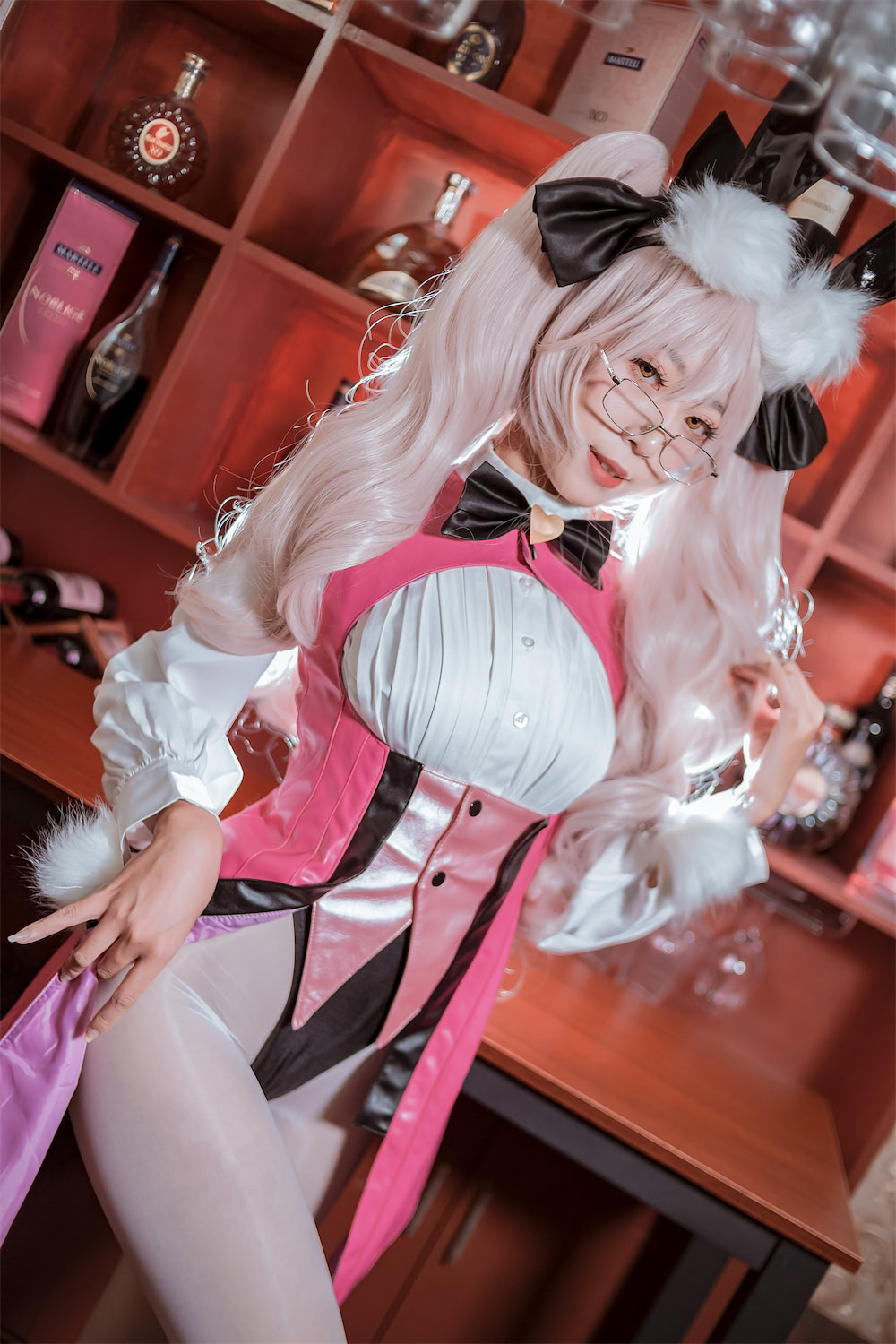 Money冷冷 制服诱惑Cosplay写真套图合集下载