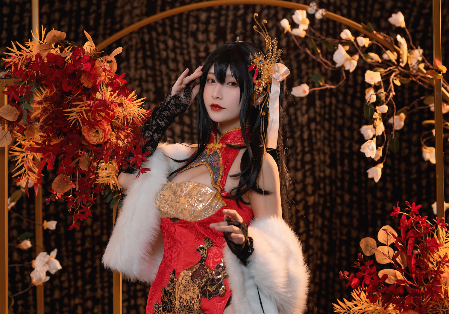 铁板烧鬼舞w 旗袍兔女郎 写真图包合集下载