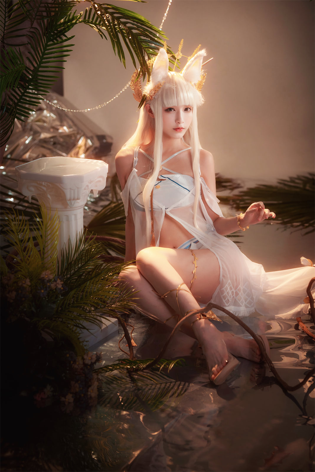 铁板烧鬼舞w 旗袍兔女郎 写真图包合集下载