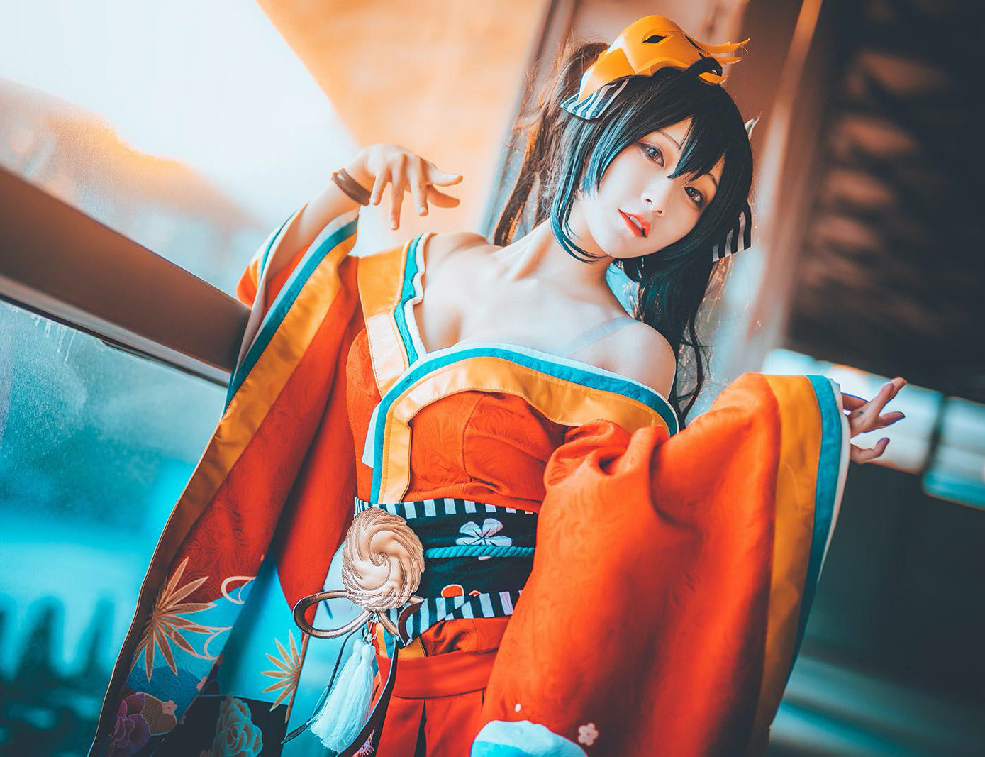 铁板烧鬼舞w 旗袍兔女郎 写真图包合集下载