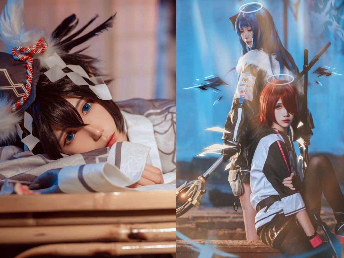 妖君白研 美足控福利 COS漫展场照合集下载