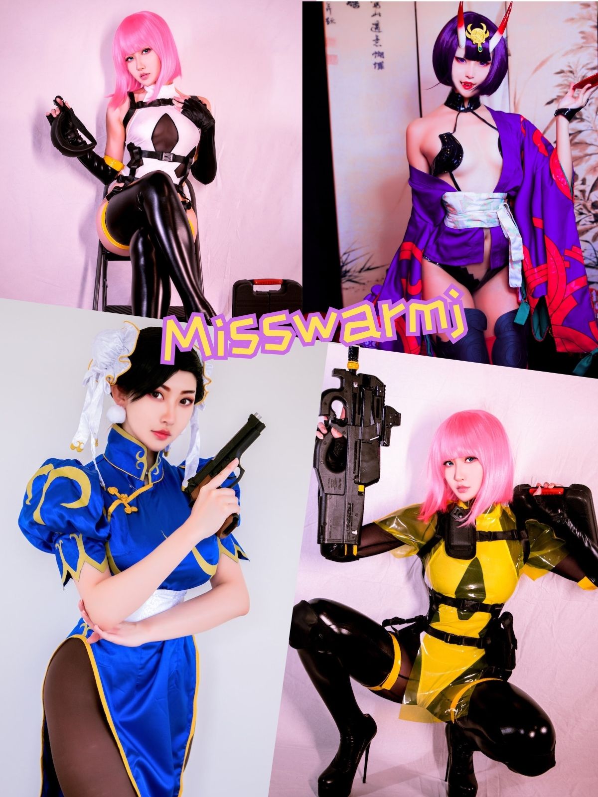 Misswarmj 二次元cos写真图片以及视频资源合集下载