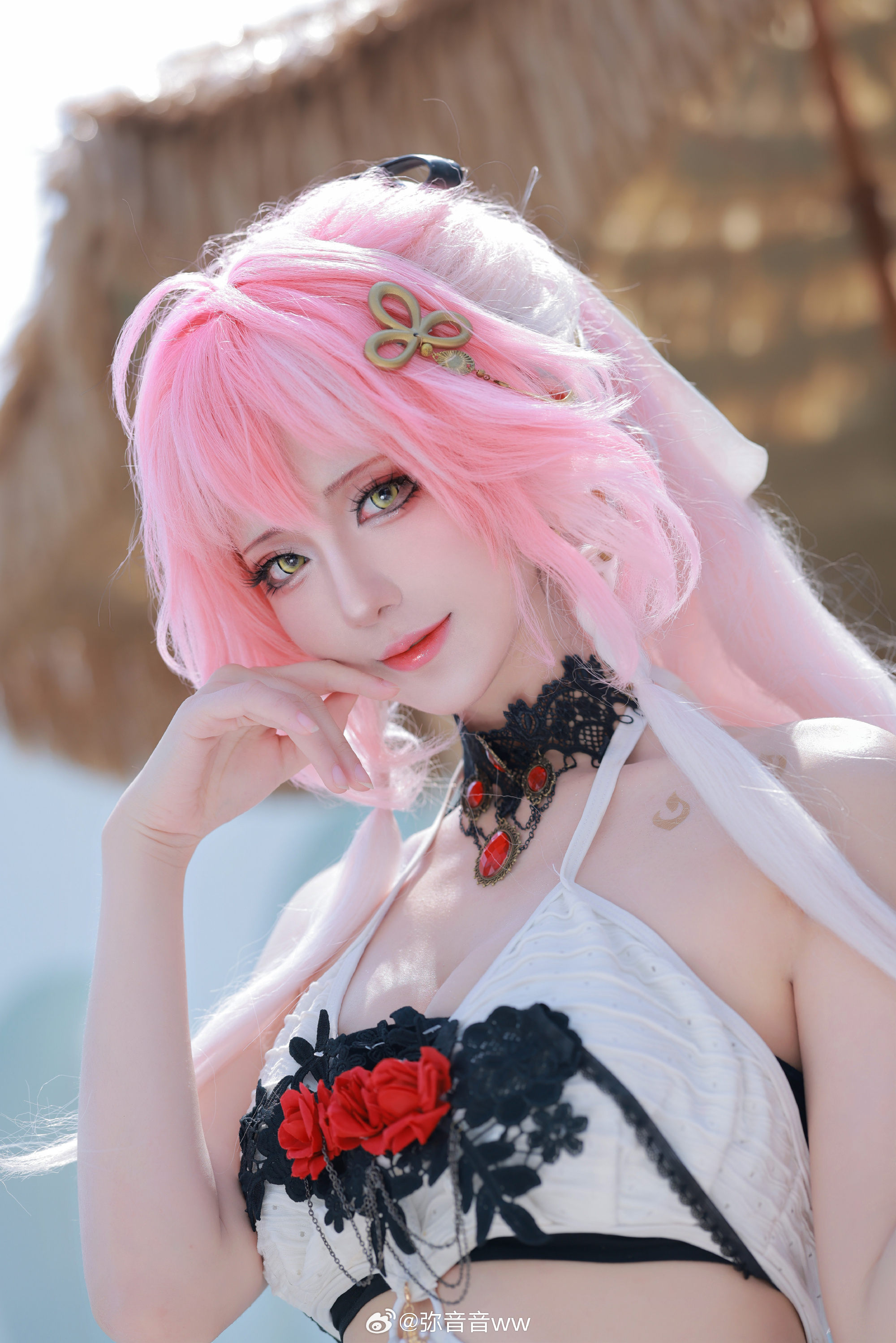 弥音音 白丝美腿福利写真图片资源合集下载