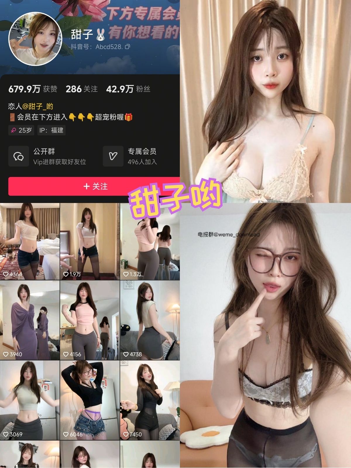 甜子哟 泳装巨乳美女 微密写真全集下载