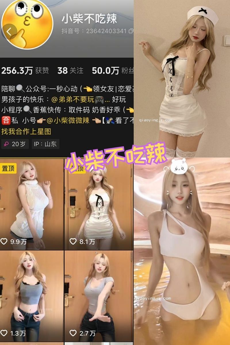 小柴不吃辣 cos护士美腿 微密圈写真合集资源下载
