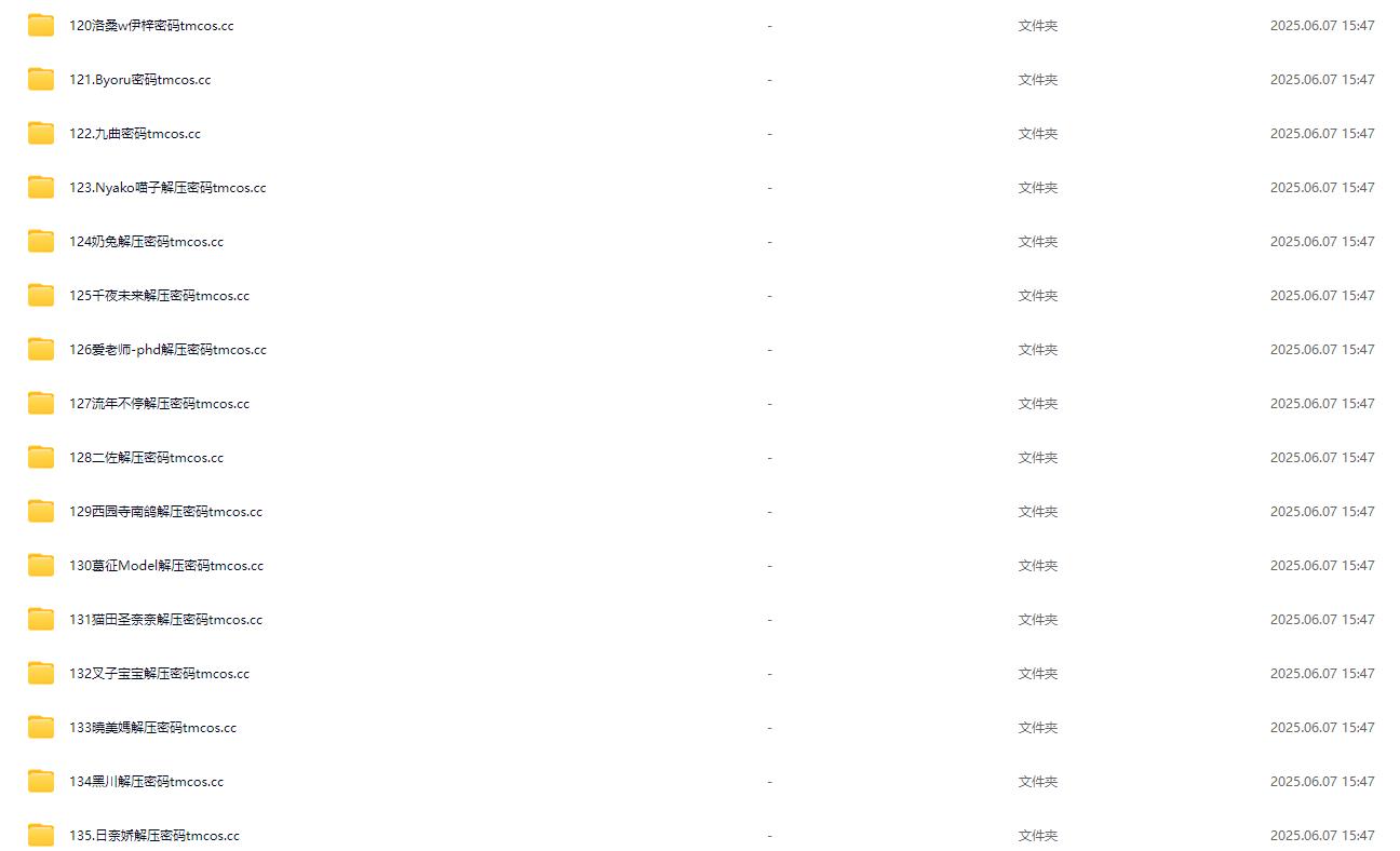 coser写真资源大合集 300+模特Cosplay写真合集打包下载