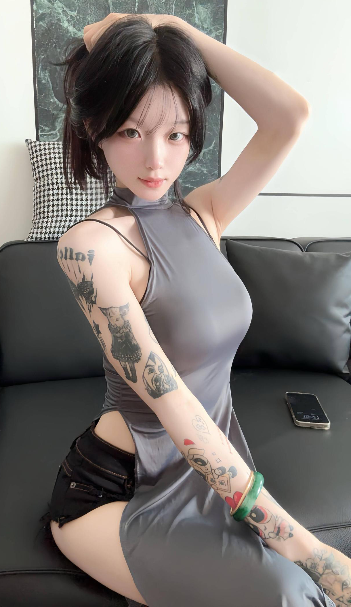 提苦茶子 豹纹黑丝福利写真资源及视频合集下载