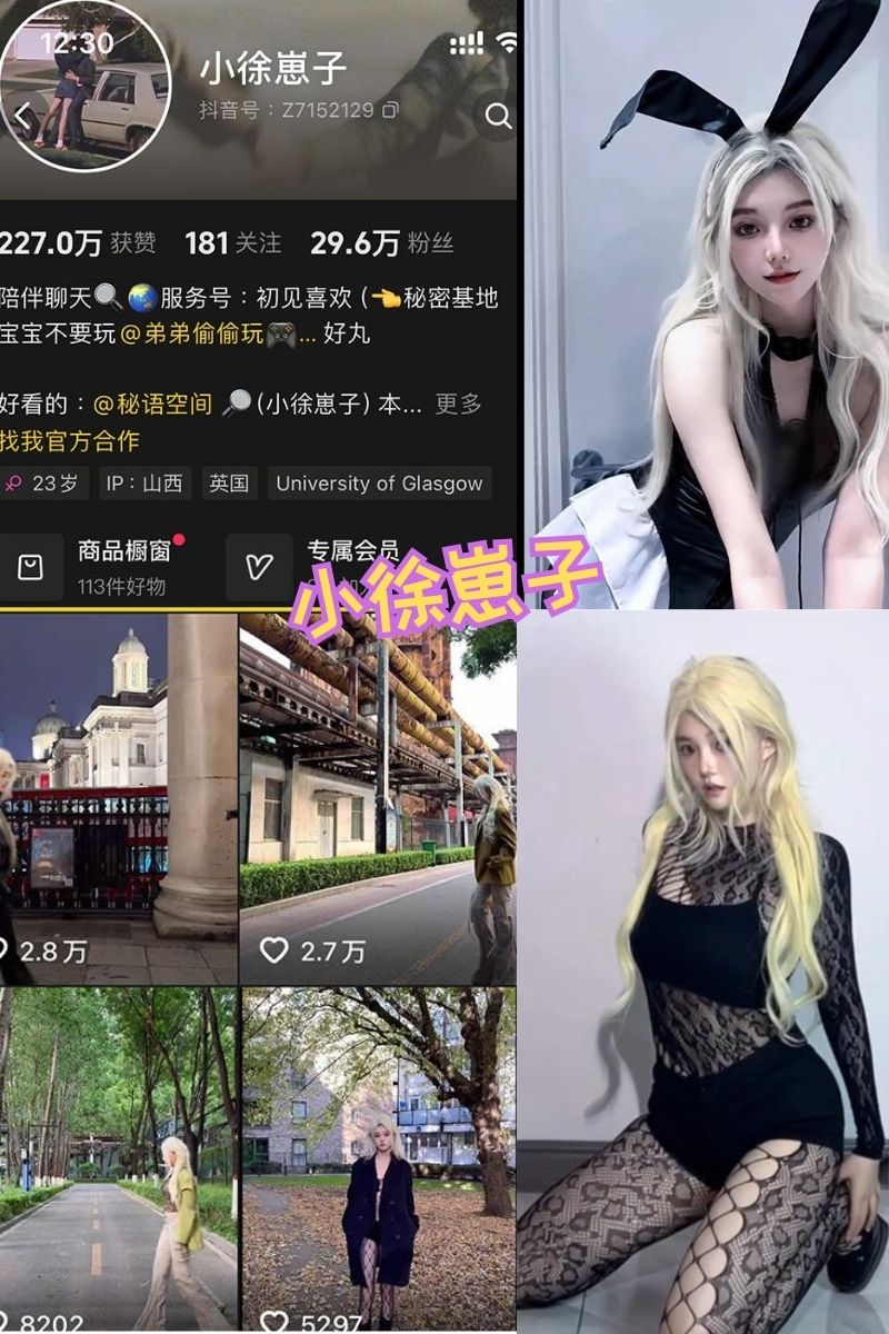 小徐崽子 秘语空间写真图包及视频资源合集下载