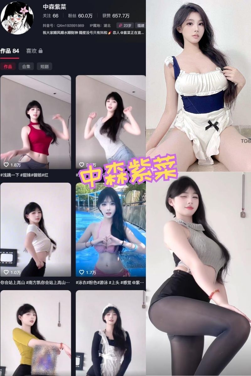 中森紫菜 黑丝御姐福利写真资源及视频合集下载