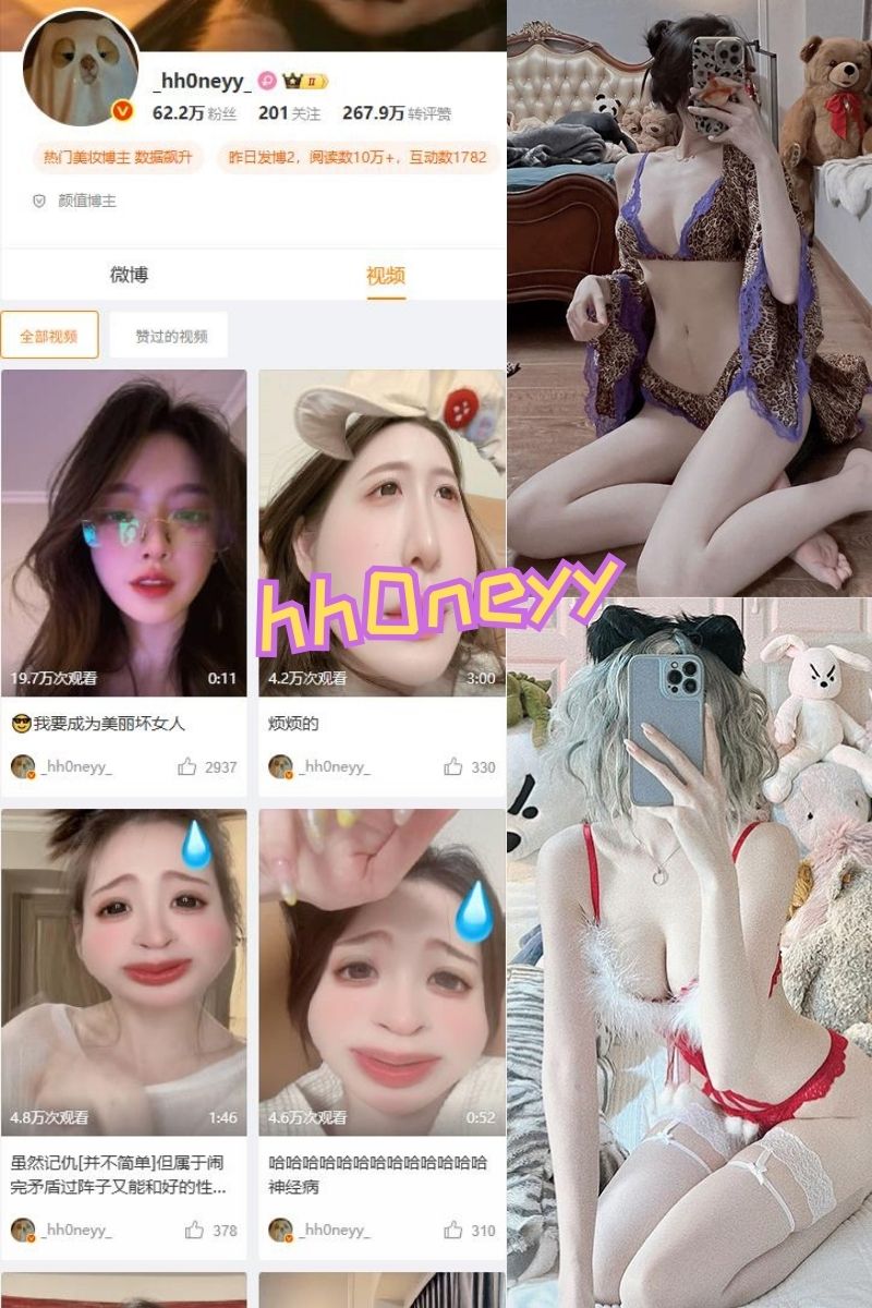 hh0neyy 性感美腿御姐写真作品及视频资源下载