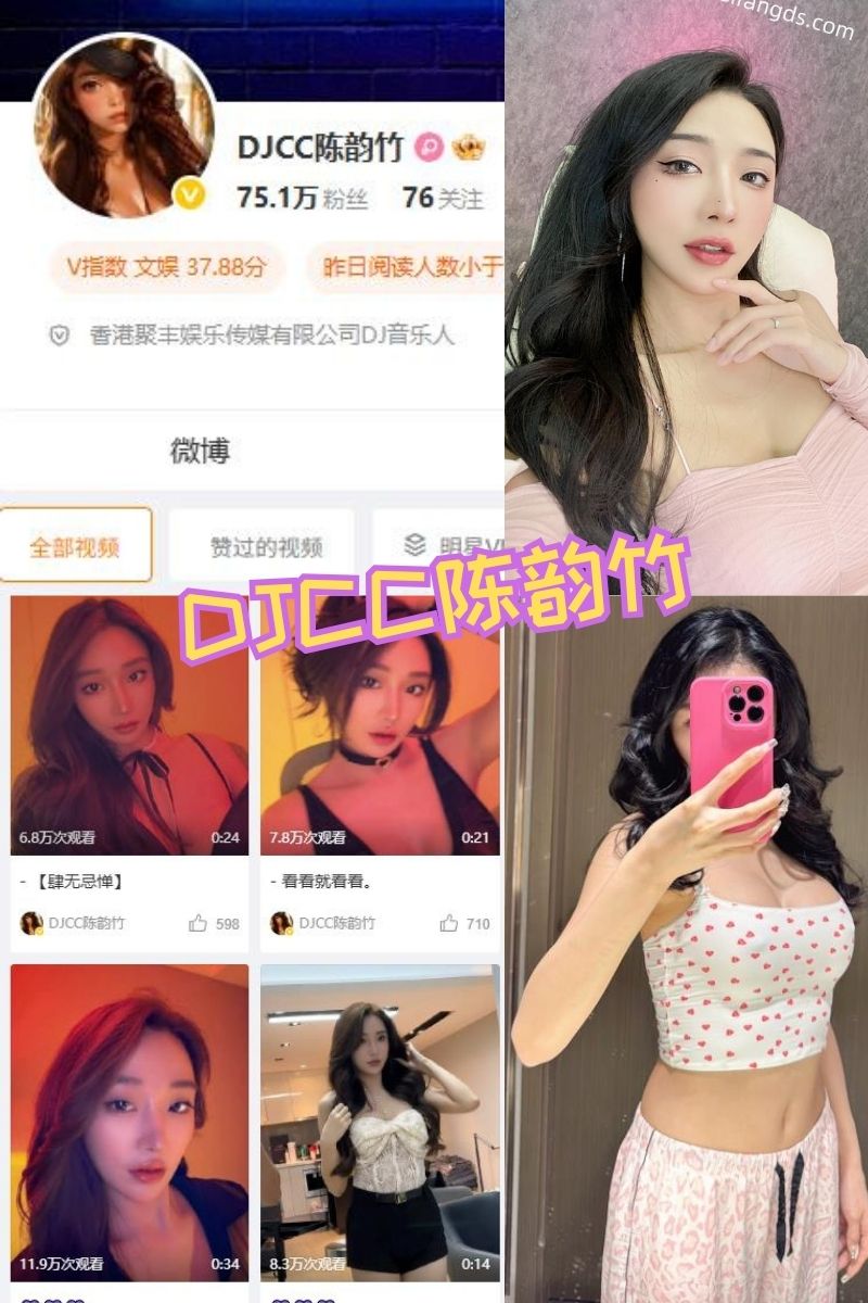 DJCC陈韵竹 性感御姐微密圈写真资源及视频合集下载
